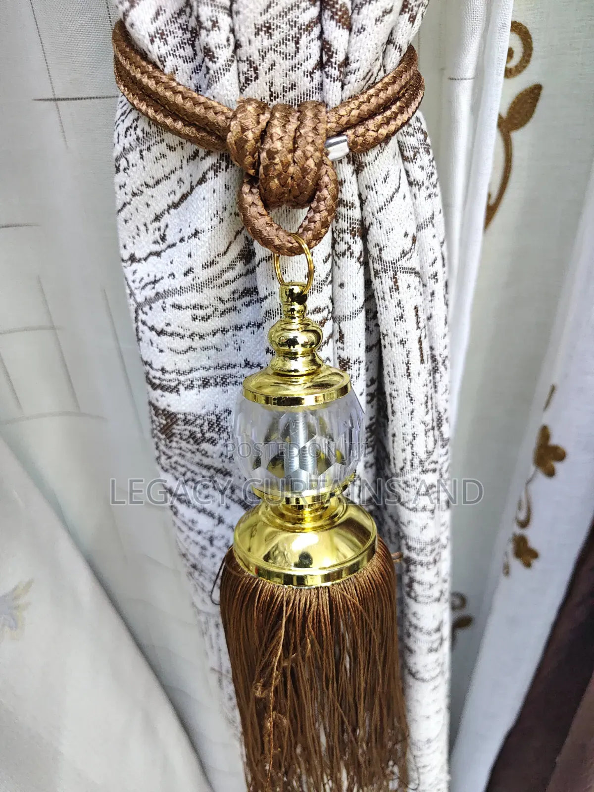Luxurious Curtain Tie Back