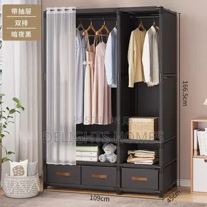 Heavy Duty Metallic Wardrobe_za