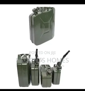 Heavy Duty Metallic Fuel Backup Jerican,_za