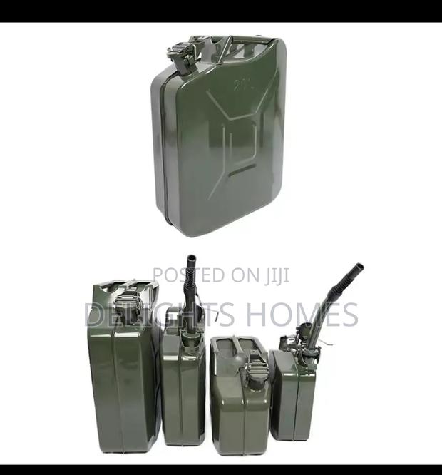 Heavy Duty Metallic Fuel Backup Jerican,_za - thumbnail 2