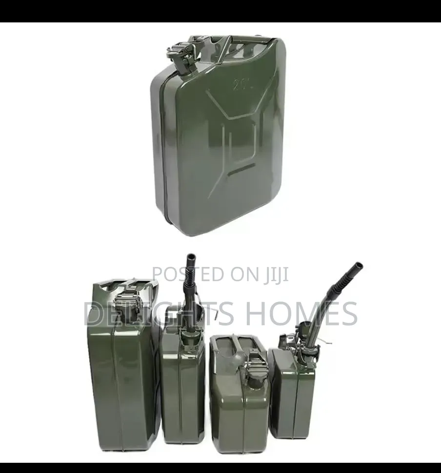 Heavy Duty Metallic Fuel Backup Jerican,_za