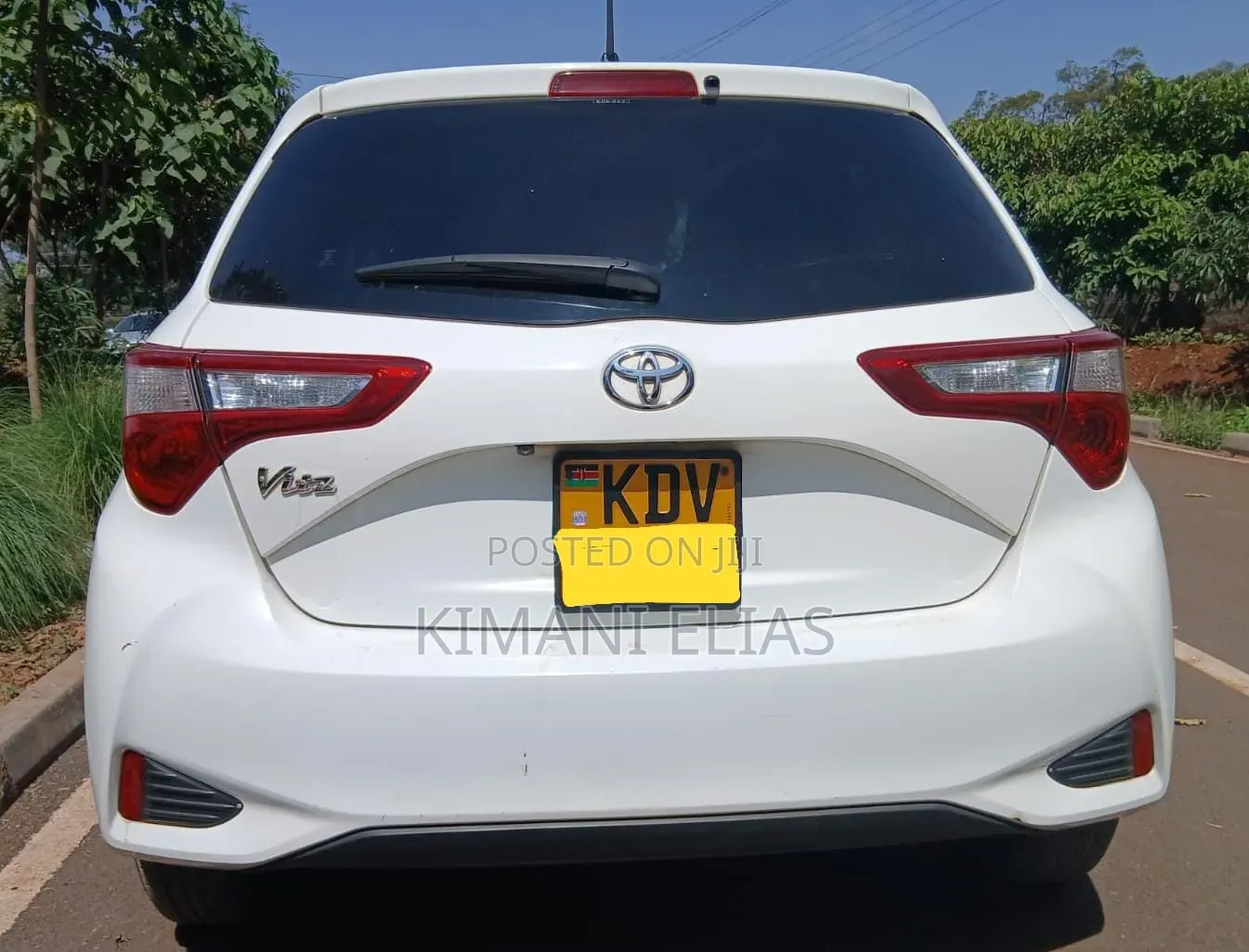 Toyota Vitz 2019 White