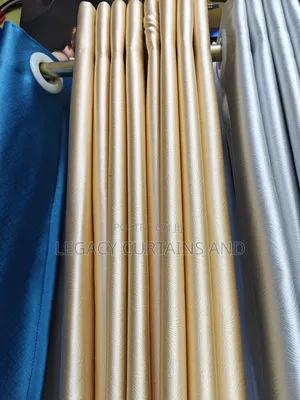 Golden Black Out Curtain