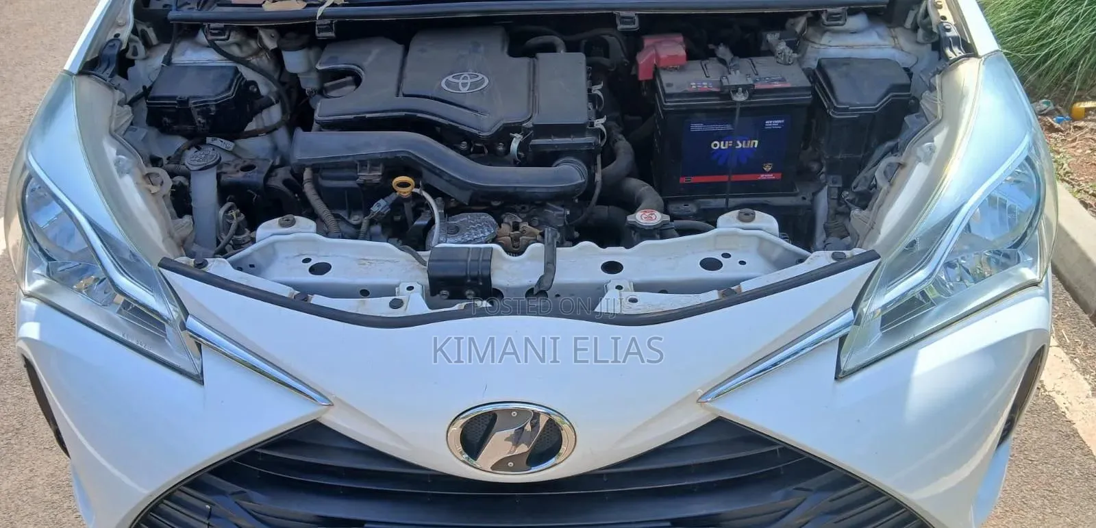 Toyota Vitz 2019 White