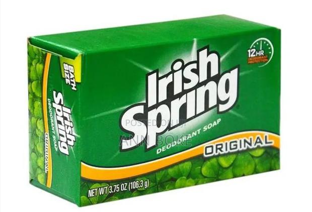 *Irish Spring Original Deodorant Soap* . 12-hour Deodorant