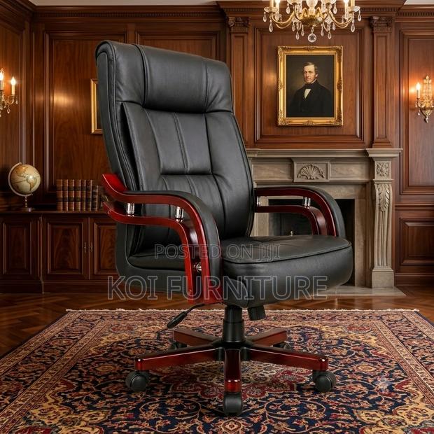 Office Chairs; Executive Leather Made Bliss Office Chairs