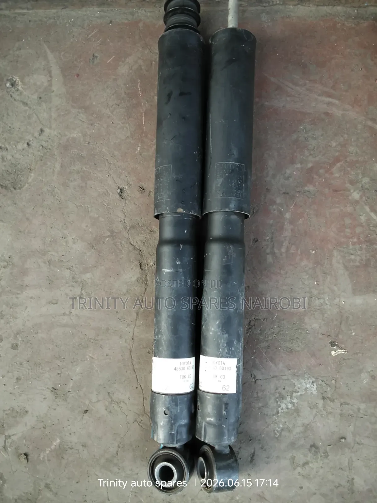 Original Kyb Ex Japan Toyota Landcruiser Prado 150 Rear Shocks