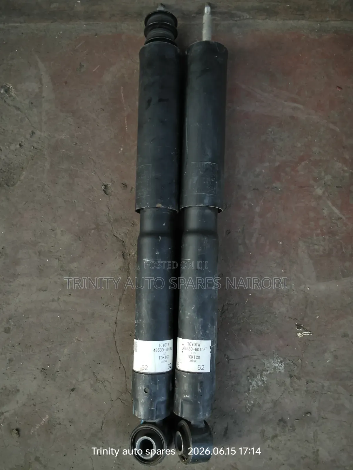 Original Kyb Ex Japan Toyota Landcruiser Prado 150 Rear Shocks
