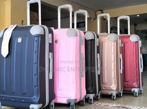 3 in 1 Fibre Laxurious Suitcase Briefcase Travel Bag Sz 4