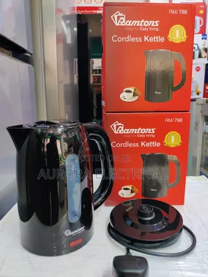 Ramtons Kettle Cordless Black 1.7 LTRS