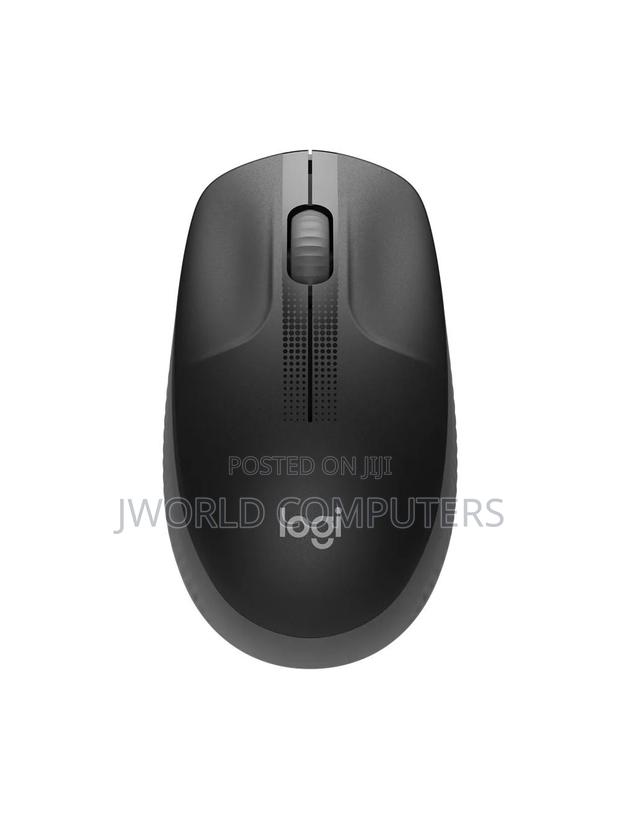 Logitech Wireless Mouse M190 - Full Size Ambidextrous Curve Design - thumbnail 2