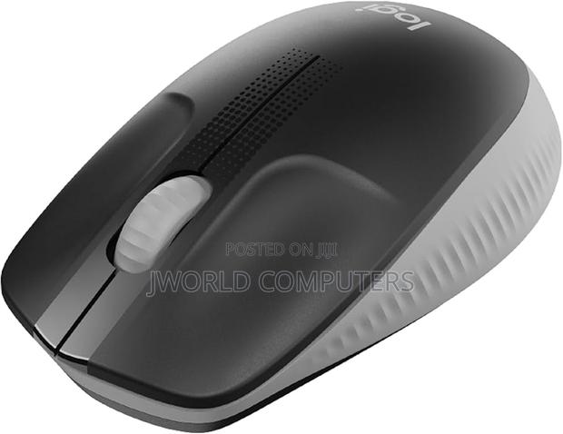 Logitech Wireless Mouse M190 - Full Size Ambidextrous Curve Design - thumbnail 4