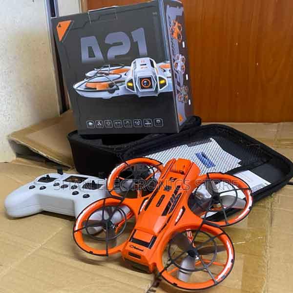 Foldable Design Adjustable FPV Angle A21 Drone With 2 Cameras