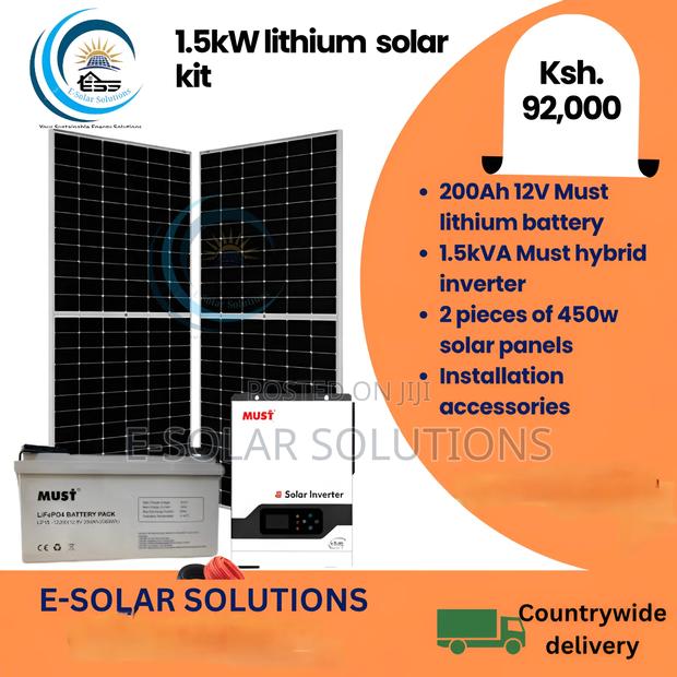 1.5kwh Lithium System