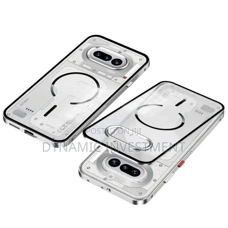 Nothing Phone 4a Pro 5g Aluminium Bumper Transparent Back Case Cover