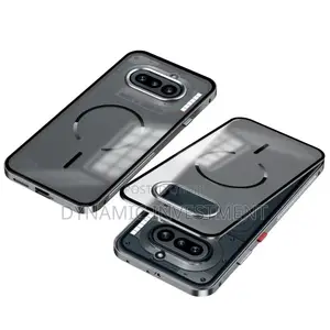 Nothing Phone 4a Pro 5g Aluminium Bumper Transparent Back Case Cover