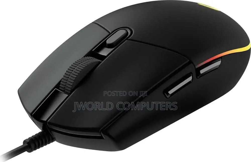 Light Sync Gaming Mouse, 8000 Dpi, 6 Programmable Buttons, Rgb, White