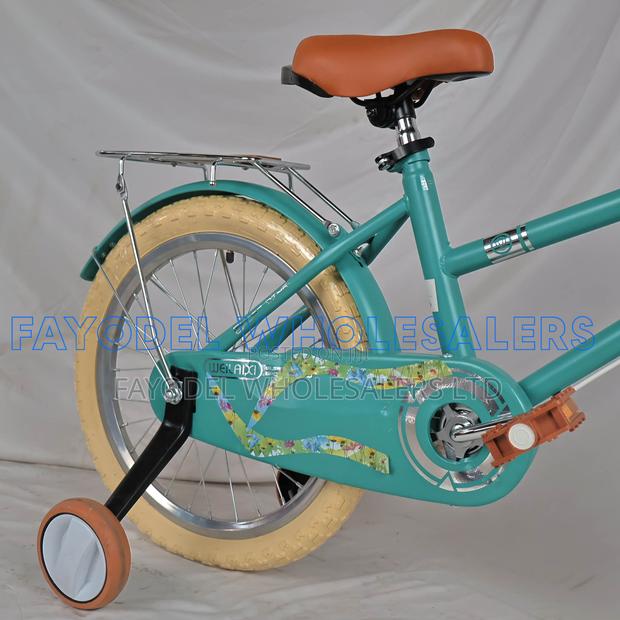 Children's Bicycle With Training Wheels And Carrier - thumbnail 2
