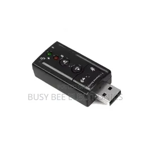 Usb 2.0 External 7.1 Sound Card for Pc Laptop