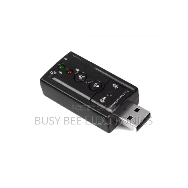 Usb 2.0 External 7.1 Sound Card for Pc Laptop