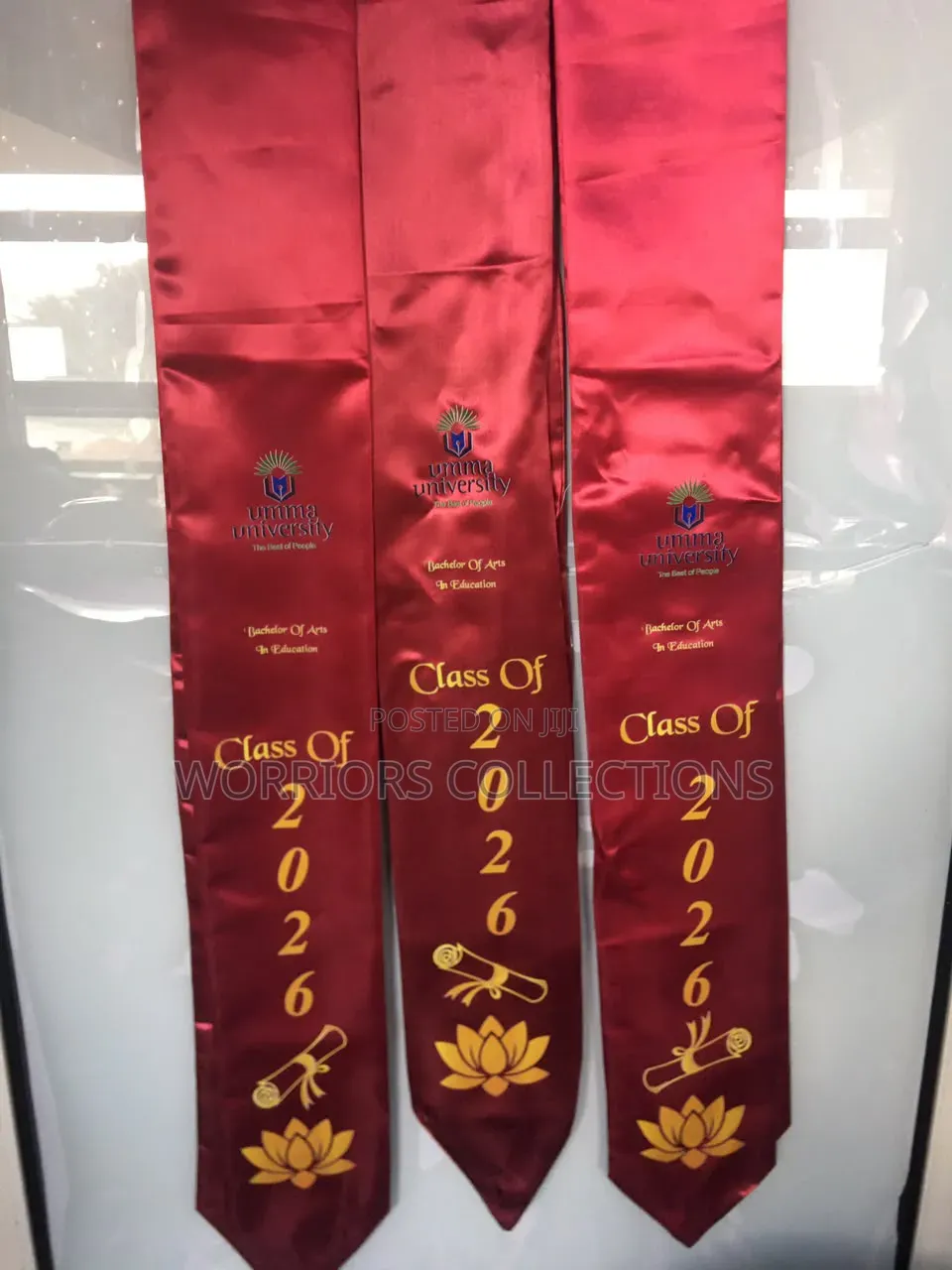 Good Quality Customisable Graduation Sashes