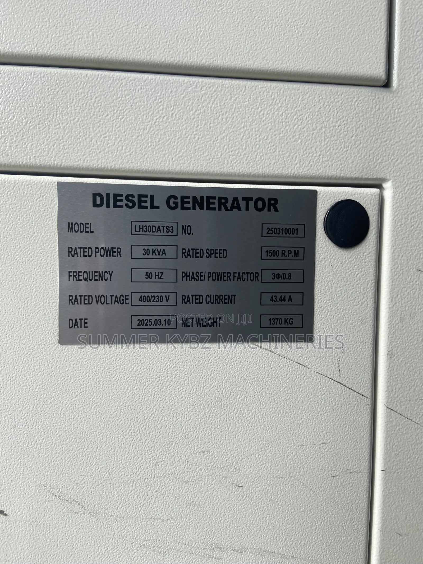 Lenhard Germany 30kva Diesel Generator