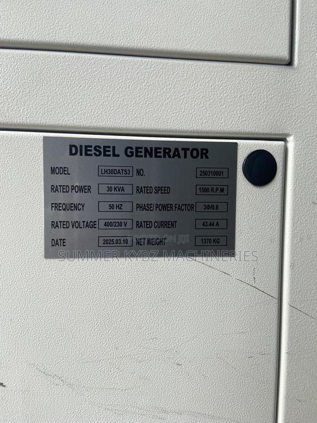Lenhard Germany 30kva Diesel Generator - thumbnail 2