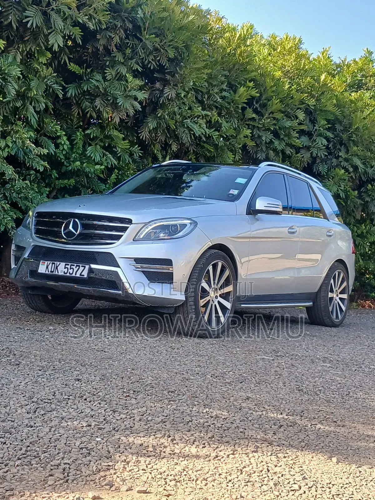 Mercedes-Benz M Class 2014 Silver