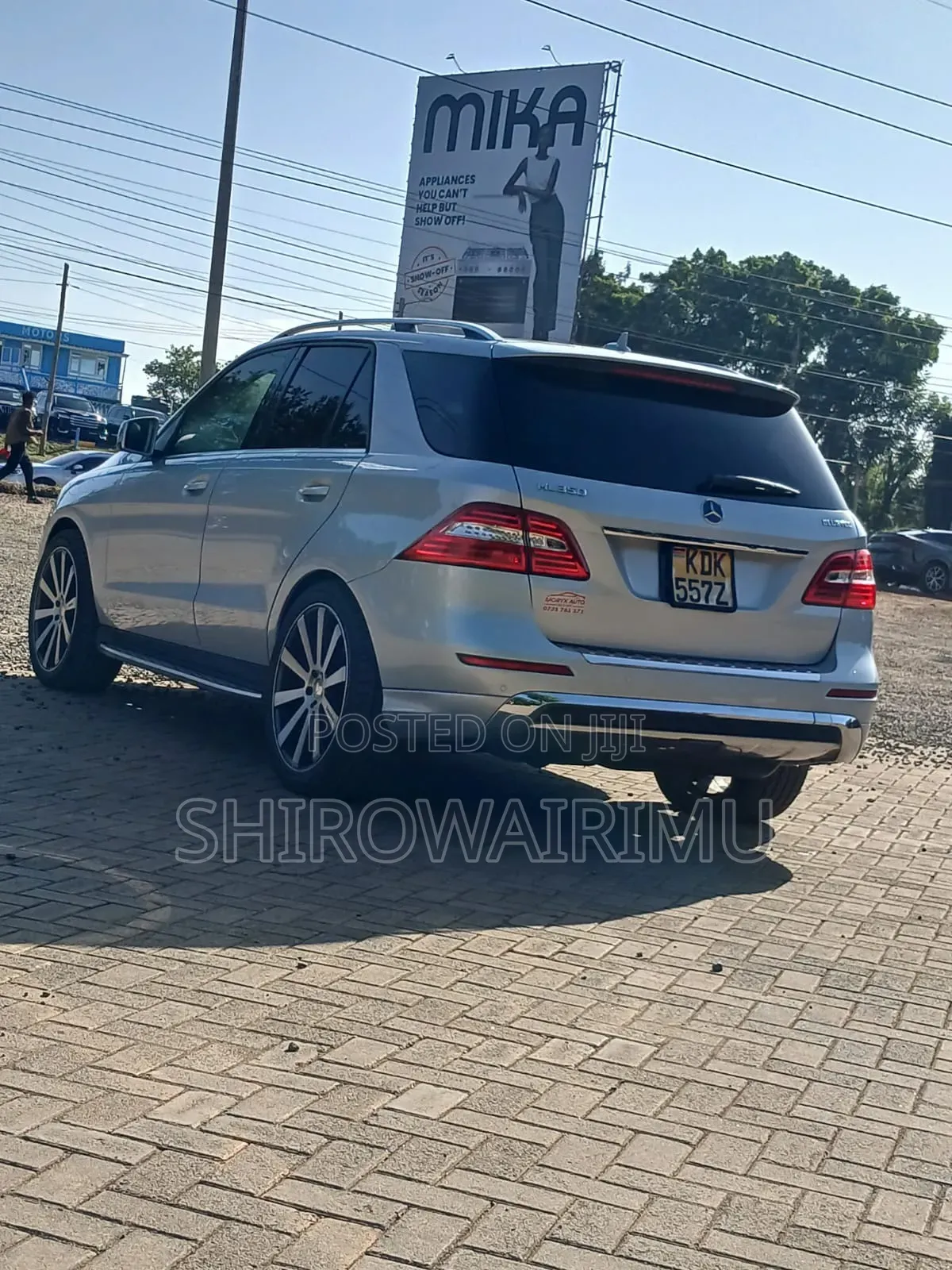 Mercedes-Benz M Class 2014 Silver