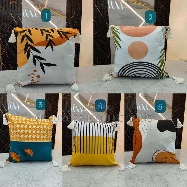 Boho Abstract Throw Pillows - thumbnail 2