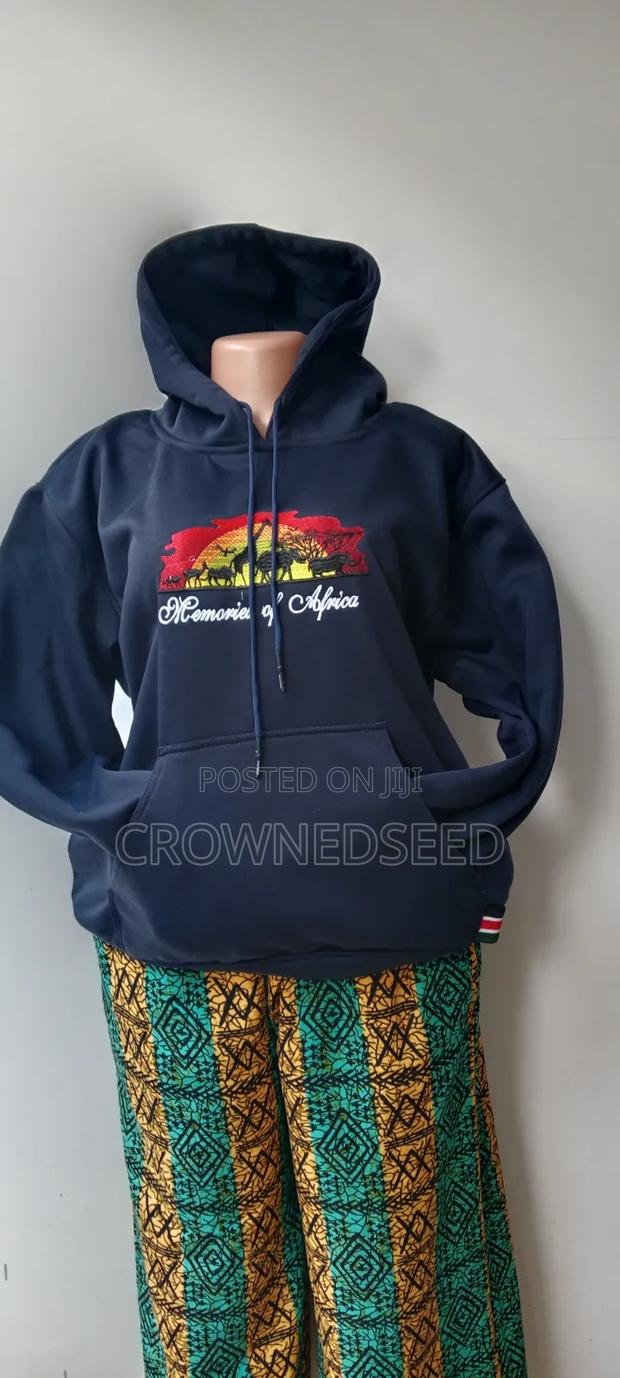 Plain, Ankara Custom Hoodies – Stylish Affordable - thumbnail 3