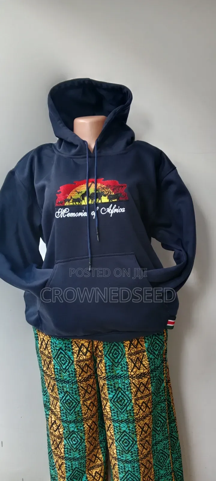 Plain, Ankara Custom Hoodies – Stylish Affordable