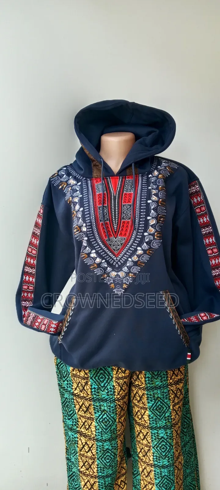 Plain, Ankara Custom Hoodies – Stylish Affordable