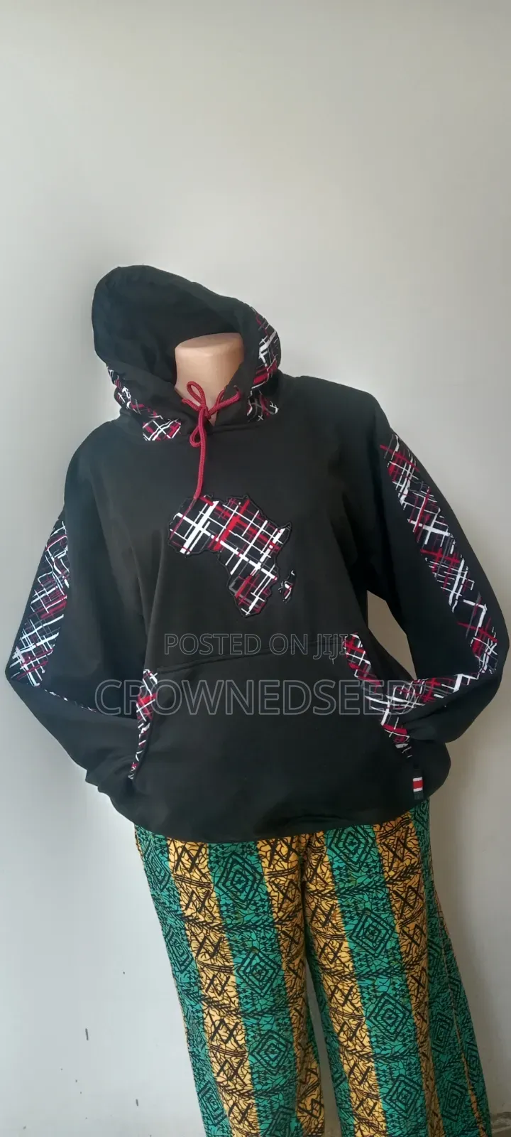 Plain, Ankara Custom Hoodies – Stylish Affordable