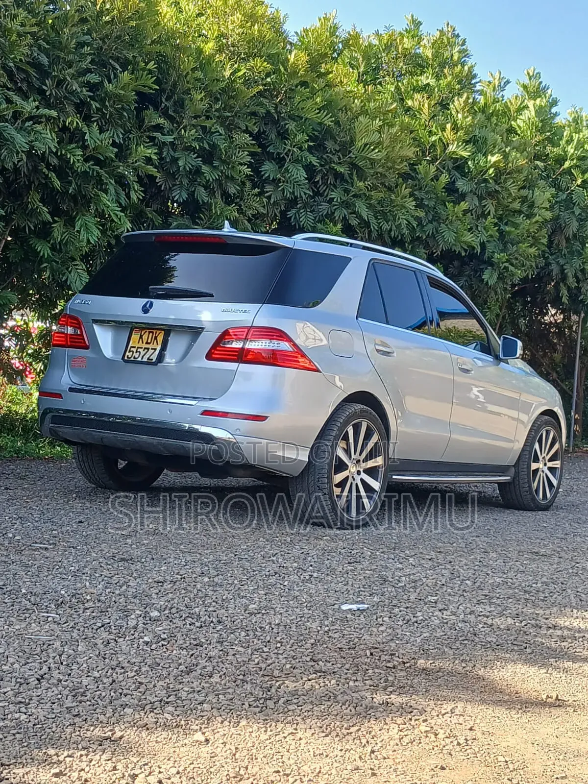 Mercedes-Benz M Class 2014 Silver