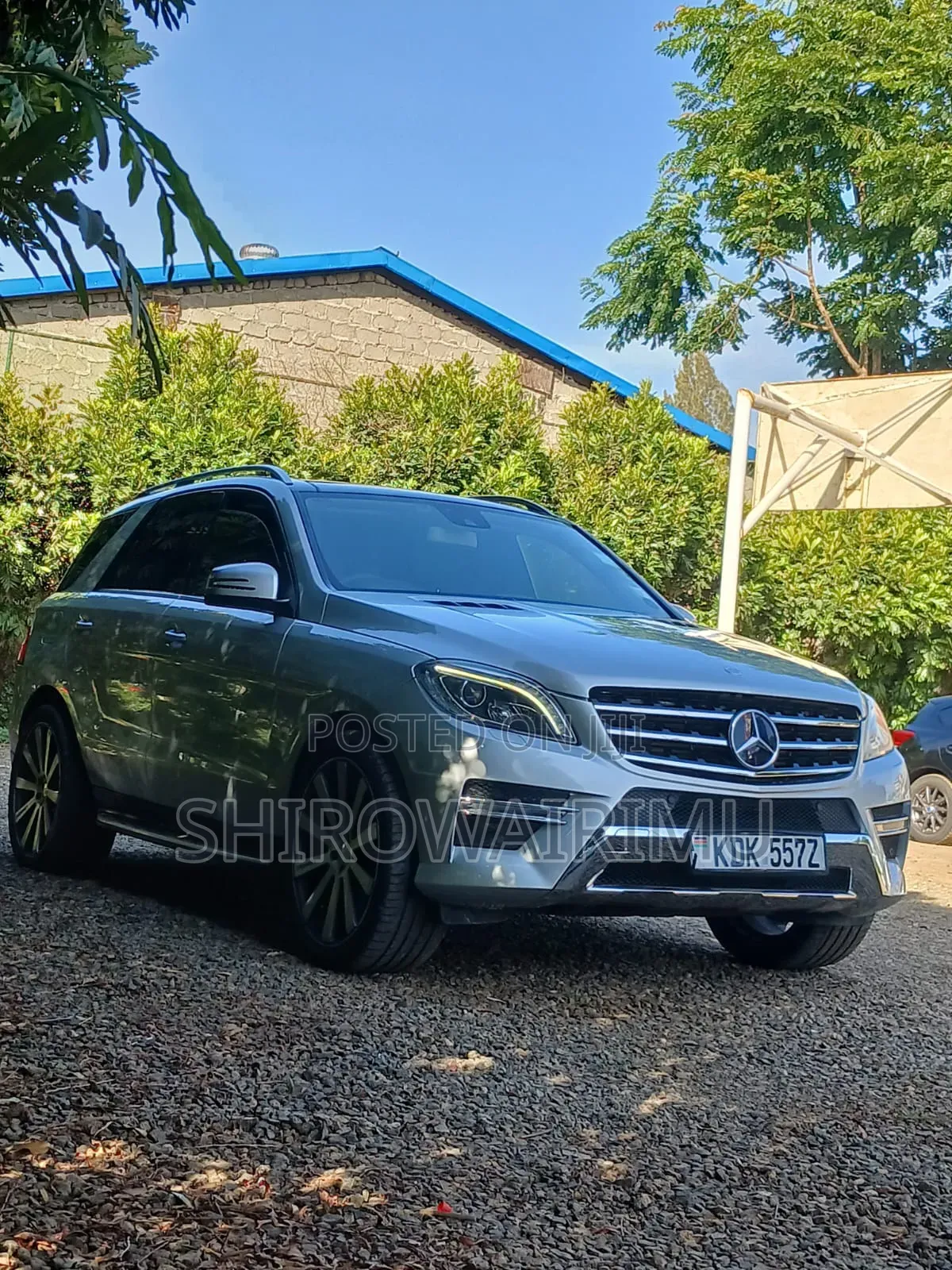 Mercedes-Benz M Class 2014 Silver