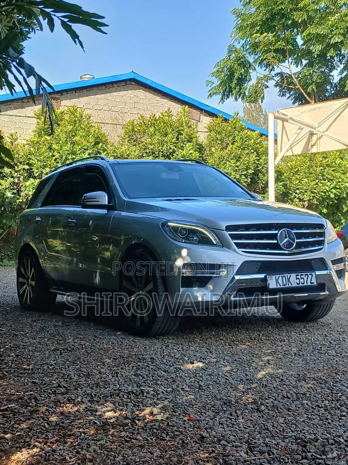 Mercedes-Benz M Class 2014 Silver