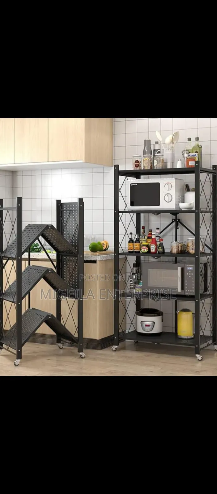 Foldable Kitchen Rack