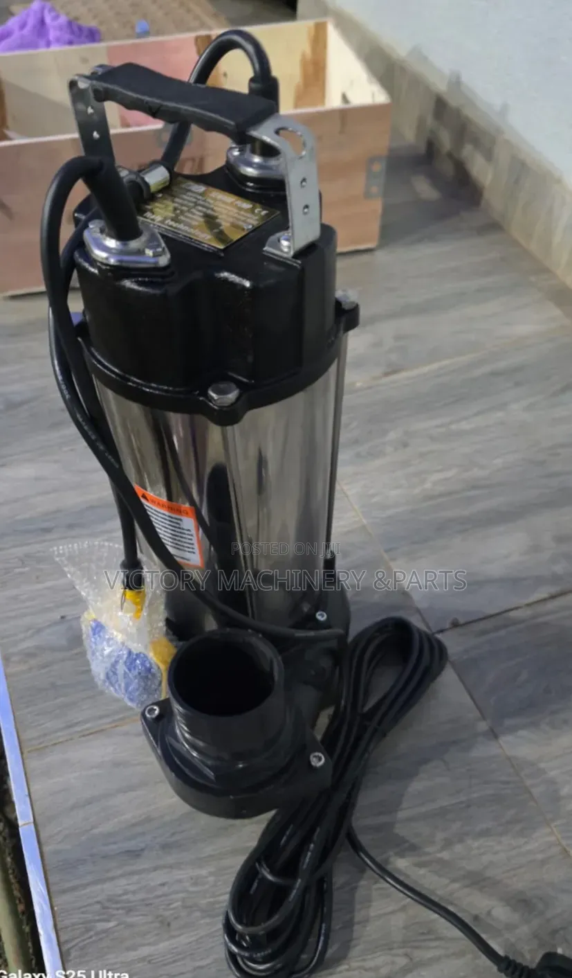 Kunda 2hp Sewage Pump – Heavy Duty Submersible Waste Water Pump