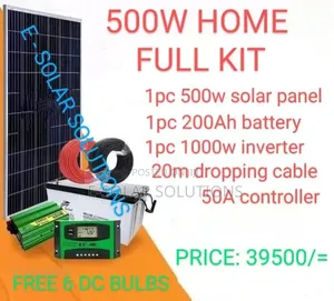 500watts Solar System Kit