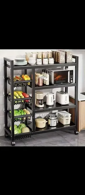 Kitchen Rack and Microwave Organizer