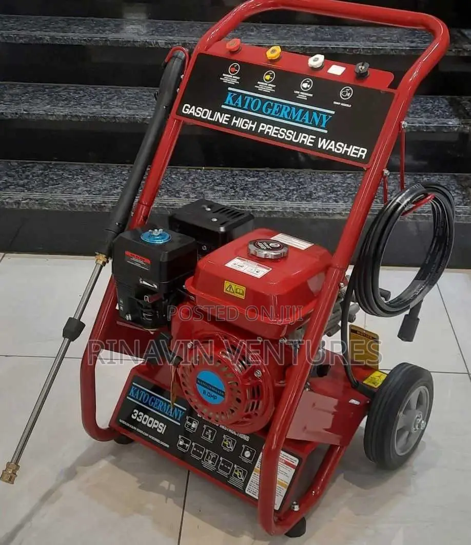 Kato Germany Petrol Pressure Washer 3300psi 8.0hp Engine