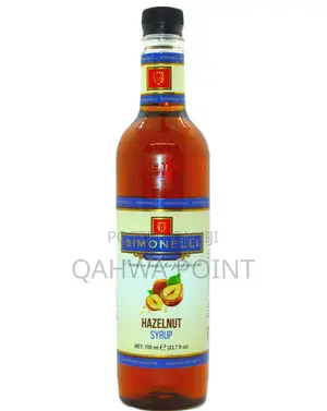 Simonelli Hazelnut Flavored Syrup 700ml