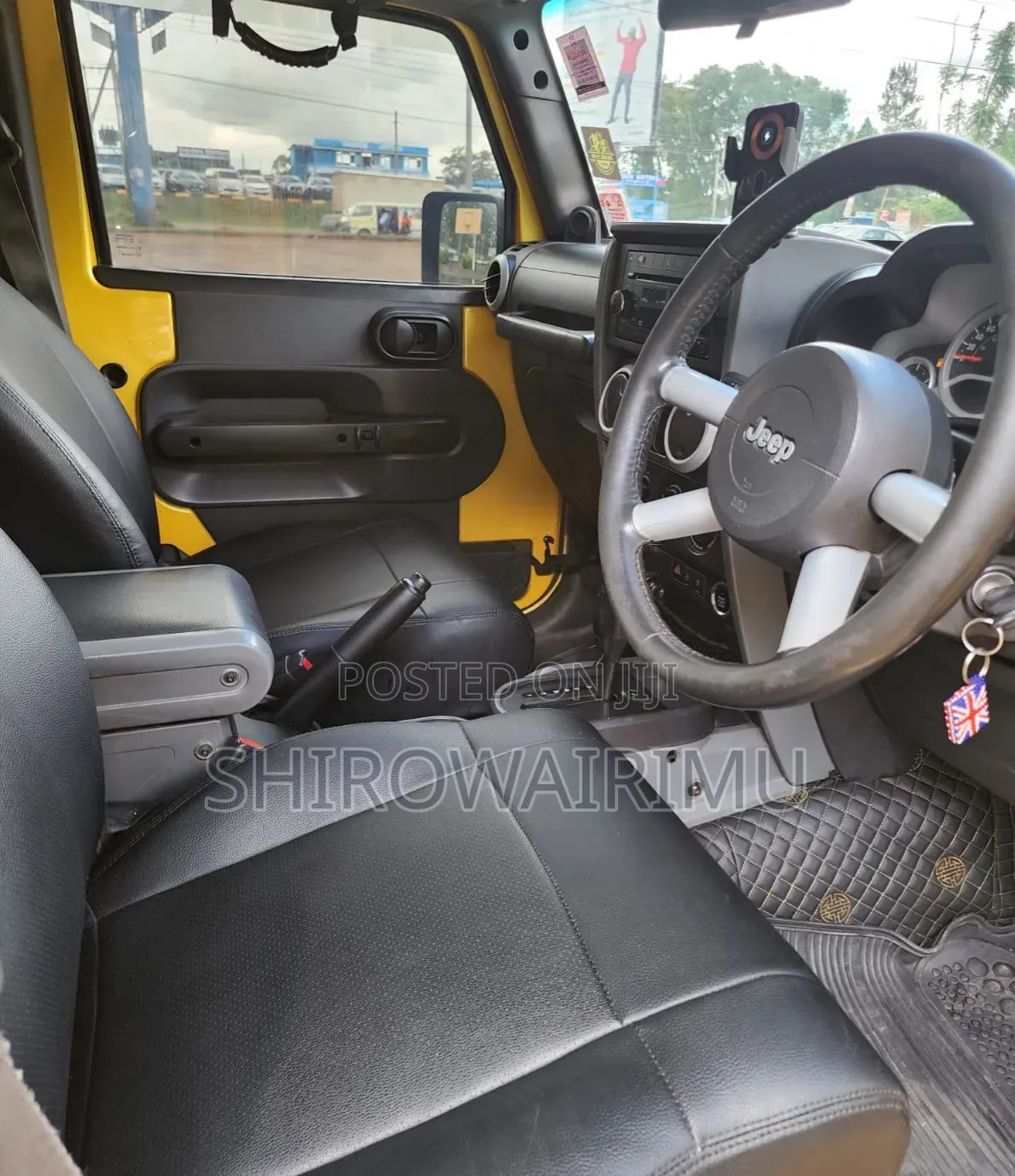 Jeep Wrangler 2010 Yellow