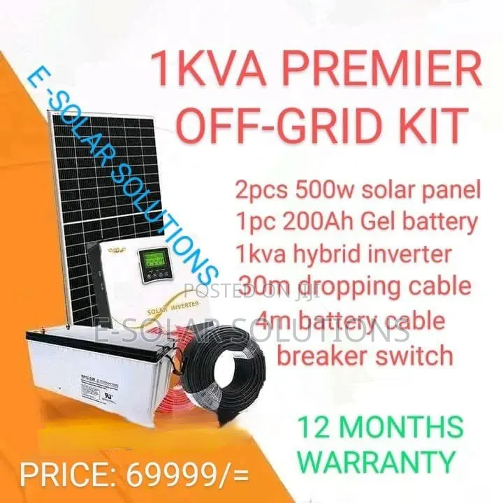 1kva Premier Off-Grid Kit