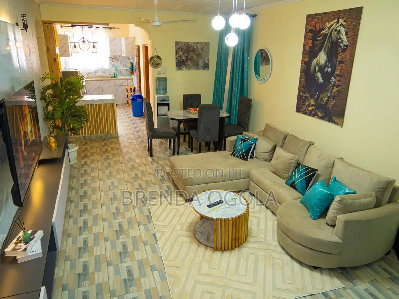 Furnished 2bdrm Apartment in Beach Road, Diani for rent