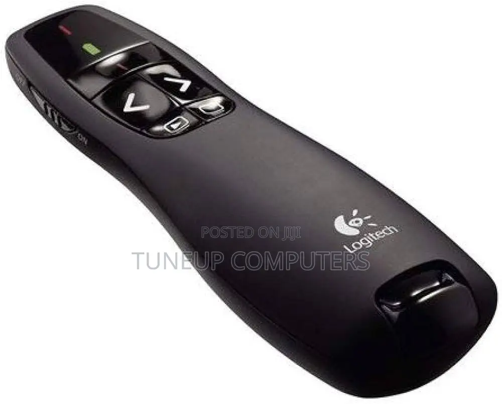 Logitech R400 Wireless Presenter - Black - 910-001356
