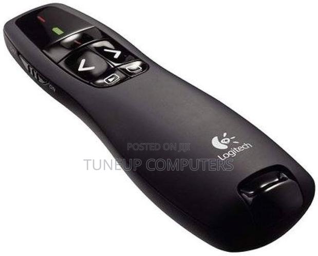 Logitech R400 Wireless Presenter - Black - 910-001356
