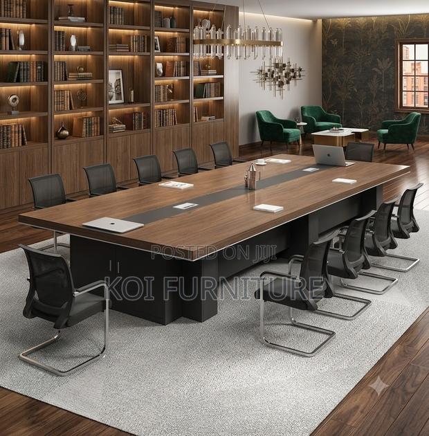 Boadroom Table; 3 Meters Executive Conference Officials Board Table - thumbnail 2