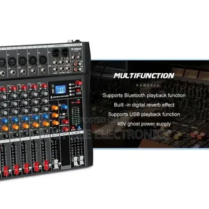 Ct-120s Professional 12-Channel Usb Audio Mixer